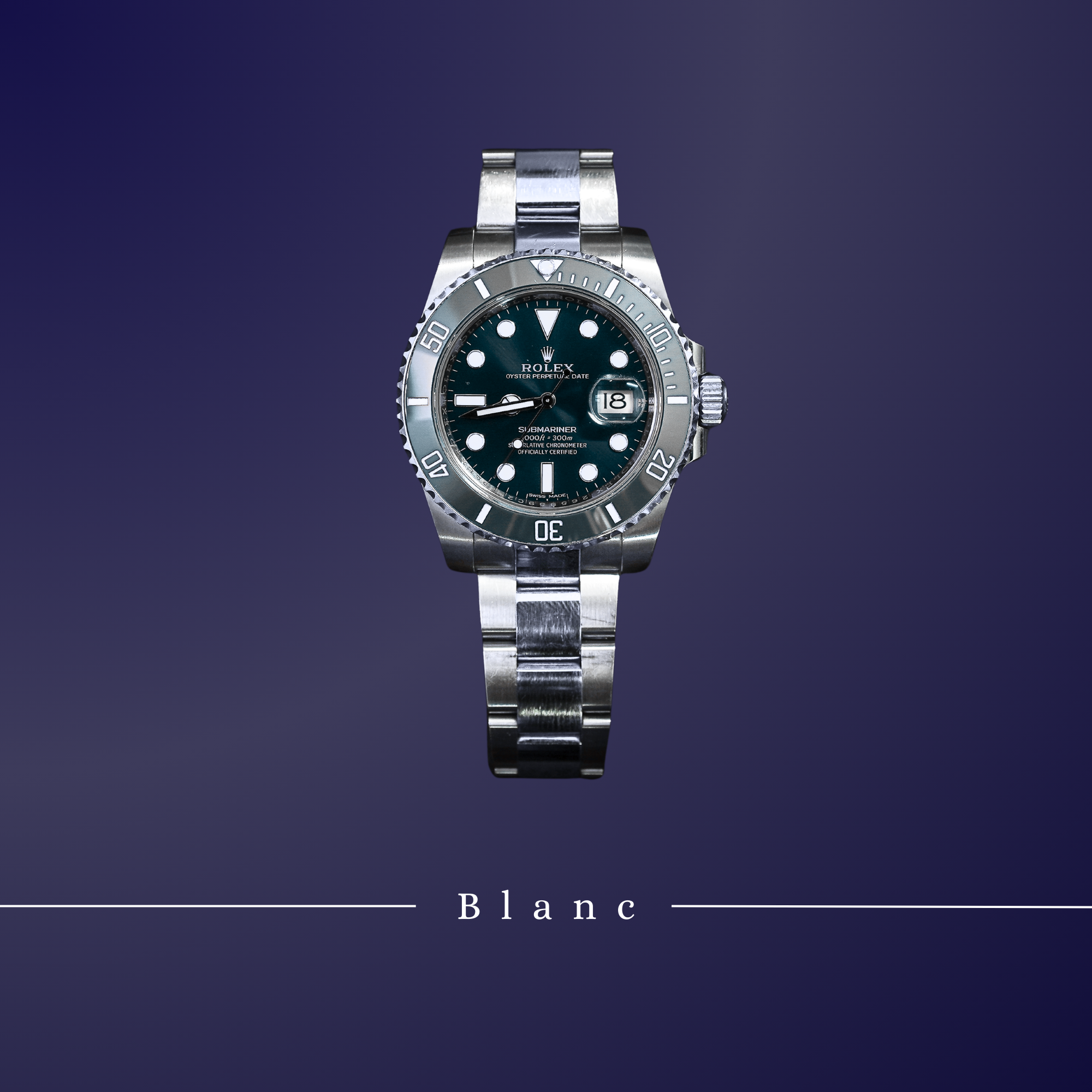 Silver Wristwatch, Oystersteel